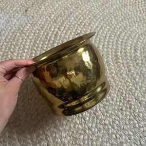 Brass planter plant pot made in India